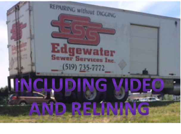 edgewater sewer plumbing snake video inspection